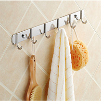304 stainless steel clothes hook hanging hook wall hook kitchen bathroom room towel towel bath towel hook free of punching