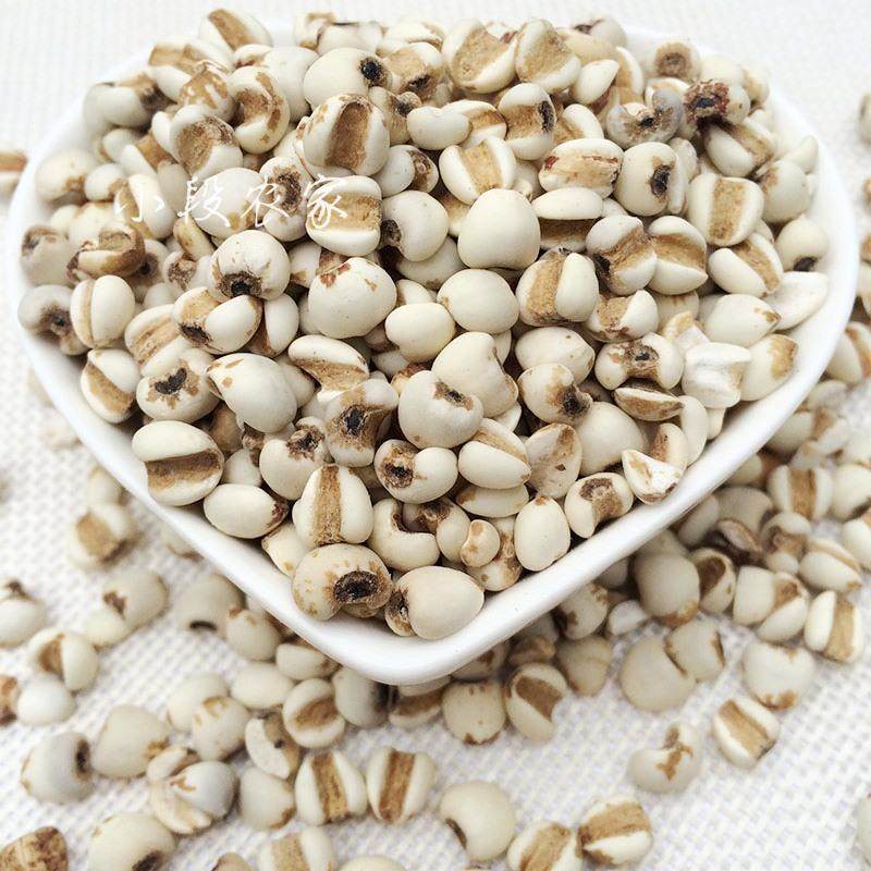 薏米 新鲜薏米仁2500g 薏仁米苡仁红豆薏米粥粗粮大小薏米煮粥_不打折