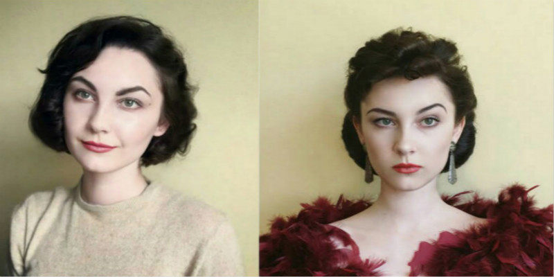 来一发50年代复古妆容?