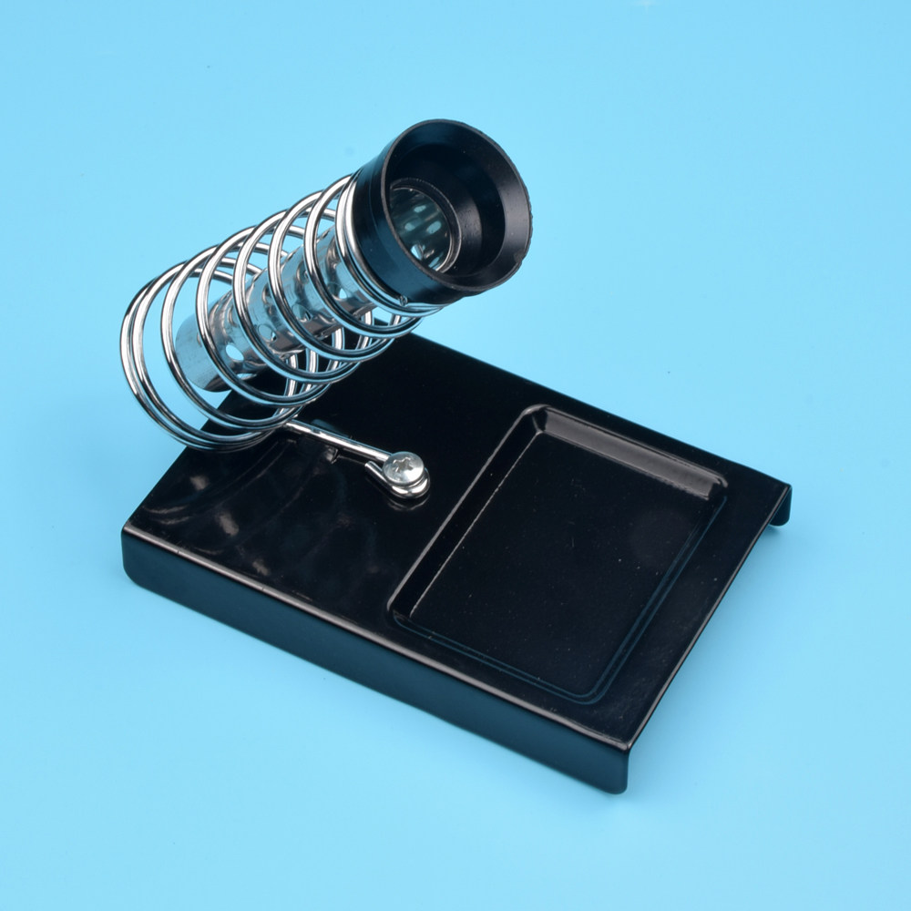 正品高档金属烙铁架 电烙铁专用架 双套簧烙铁架多功能金属烙铁架