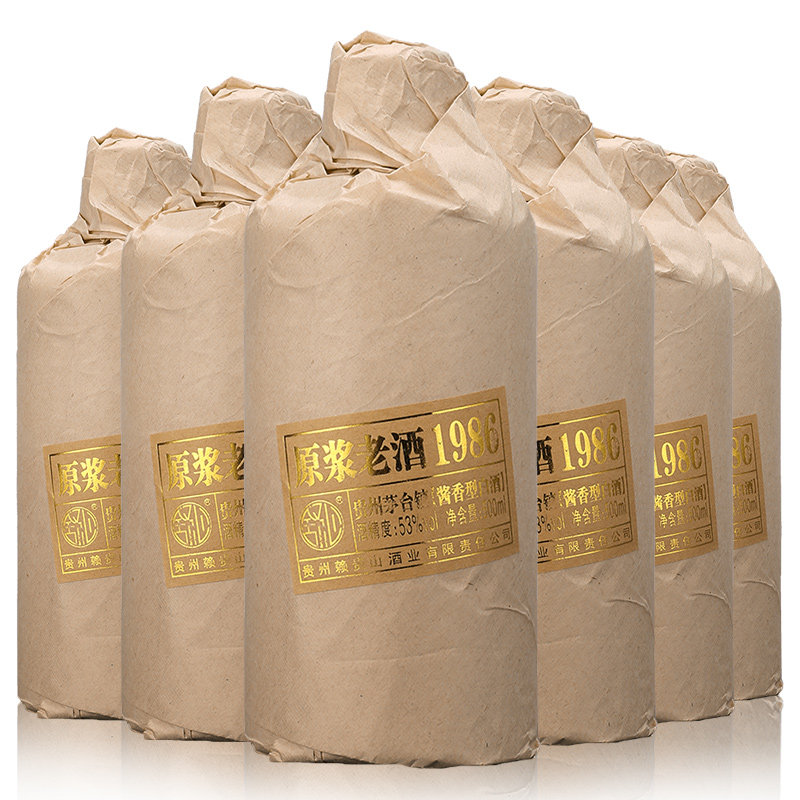 丰谷酒业 丰谷清朝 白酒 52度500ml *6 白酒整箱_淘悦惠