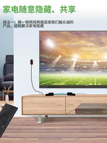 NU101-2AV 디지털 TV 세트 탑 박스 Sharer AV에 대한 단일 네트워크 케이블 오디오 및 비디오 전송 RJ45 적외선 리모컨 NU101-2AV 디지털 TV 세트 탑 박스 Sharer AV에 대한 단일 네트워크 케이블 오디오 및 비디오 전송 RJ45 적외선 리모컨