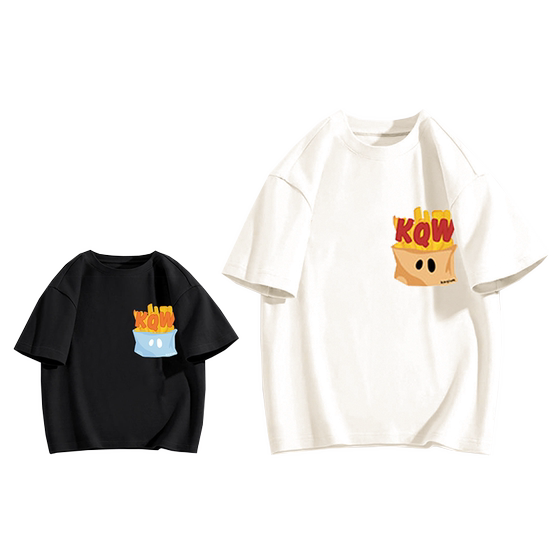 Parent-child outfit 2025 new family of three summer fries tops for fried street mother-child outfit family short-sleeved parent-child T-shirt
Parent-child outfit 2025 new family of three summer fries tops for fried street mother-child outfit family short-sleeved parent-child T-shirt