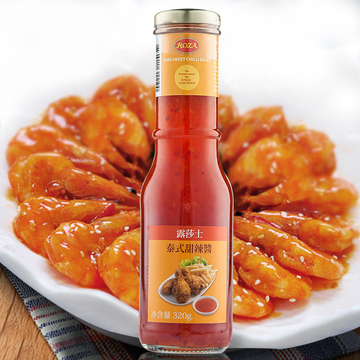 露莎士泰国进口甜辣酱泰式蒜蓉甜辣酱炸鸡手抓饼火锅烧烤披萨蘸酱 露莎士泰国进口甜辣酱泰式蒜蓉甜辣酱炸鸡手抓饼火锅烧烤披萨蘸酱