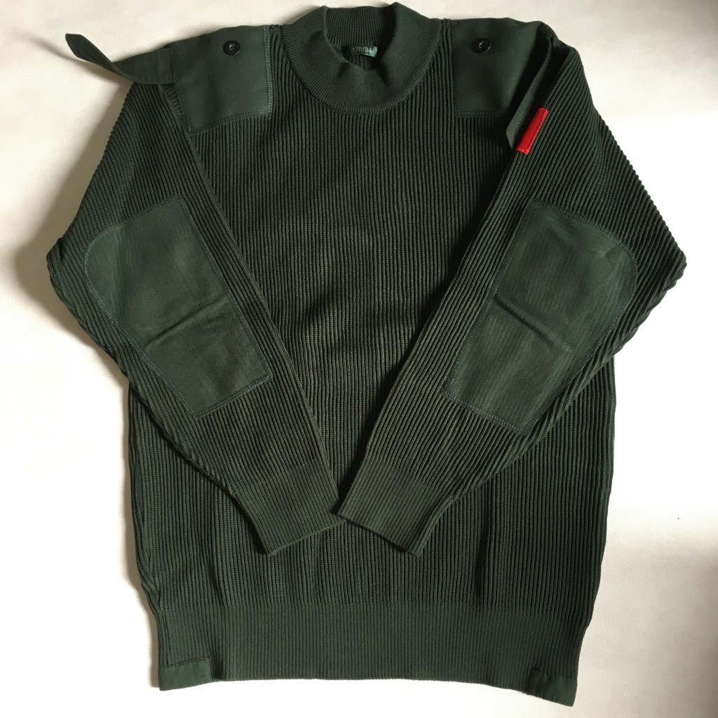 Thickened Warm Circle Collar Hew Sweater Cashmere Sweater Pine Branches Green Middle Collar Warm Wool Plus Canine Jersey-Taobao