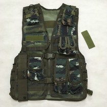 Tiger stripe tactical vest individual carrying gear combat vest equipment field CS back