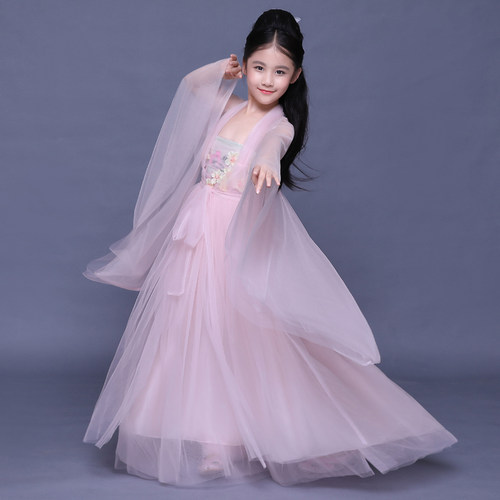 儿童古装女仙女服影视白浅同款公主贵妃装摄影写真cos古筝演出服_7折_春天吧 儿童古装女仙女服影视白浅同款公主贵妃装摄影写真cos古筝演出服_7折