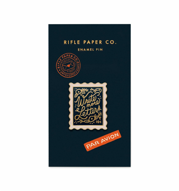 finale压轴戏 美国rifle paper co. 邮票珐琅彩趣味迷你胸针