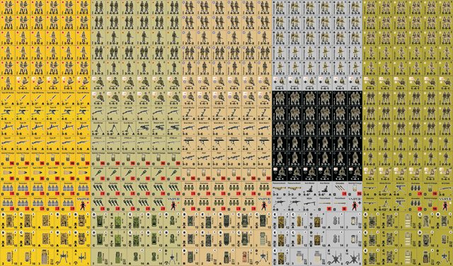 桌游驿站 valor & victory 勇气胜利[日军]扩展算子 二战兵棋定制