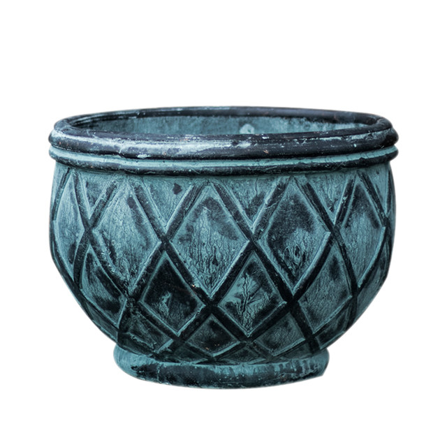 Ou Sheng Retro Old Large Potted Flower Pottery Earthenware Pots Home Gardening Outdoor Garden Floor Pots Ou Sheng Retro Old Large Potted Flower Pottery Earthenware Pots Home Gardening Outdoor Garden Floor Pots