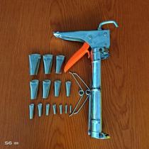 Bubumo modified six bearing reinforced Jinmao 117 glue gun easy and durable to buy and send stainless steel glue nozzle