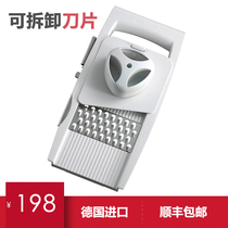 German Import Multi-functional Vegetable Cleaner silverware Protective Hand Resin Kitchen Sliced Chopped vegetable gouging Shredding Blades