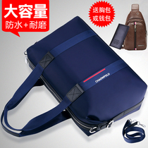 Paul Oxford Travel Bag Travel Handbag Canvas Large Capacity Short Travel Fitness Bag Single Shoulder Inclined Satchel Bag