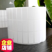 Fragile paper warranty paper Blank label paper 30*10*5000 handwritten barcode printer self-adhesive sticker custom