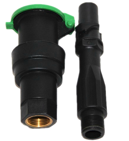 6 points 1 inch Inch Copper Inner Silk Quick Water Fetcher Water Intake Valve Square Key Garden Forest Green Irrigation Sprinkler equipment