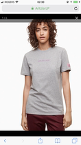 Two 10-day time-limited 5%-fold Aritzia Rhyolite limited edition letter stamped T-shirt 65213