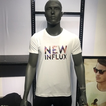 klauskobec mens clothing round collar pure cotton short sleeve t-shirt male summer casual T-shirt short sleeve youth pop top