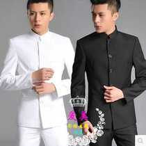 Hot Pin Movie Themed Clothing Zhongshan Clothing Mens Clothing Suit Chinese Collar Mens Suit Chinese Tide Gown