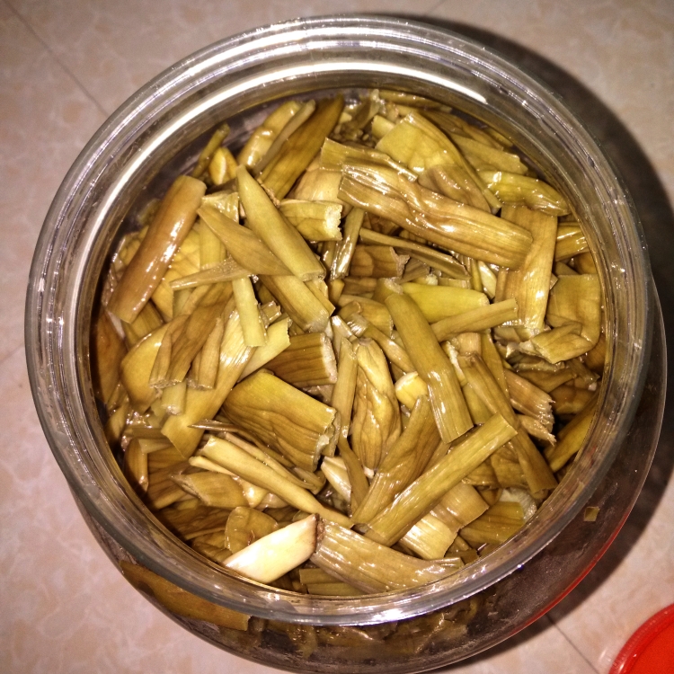 广西特产农家腌制芋苗酸芋头苗无添加剂下饭送粥菜 家常菜2斤包邮