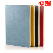 Front-pass B5 notepad wire-mounted leather notebook diary book DV69-B501 soft manuscript 4