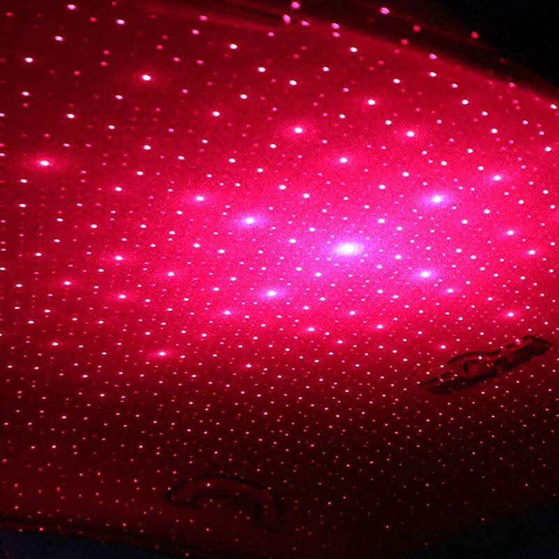 车载星空顶氛围灯usb汽车内饰