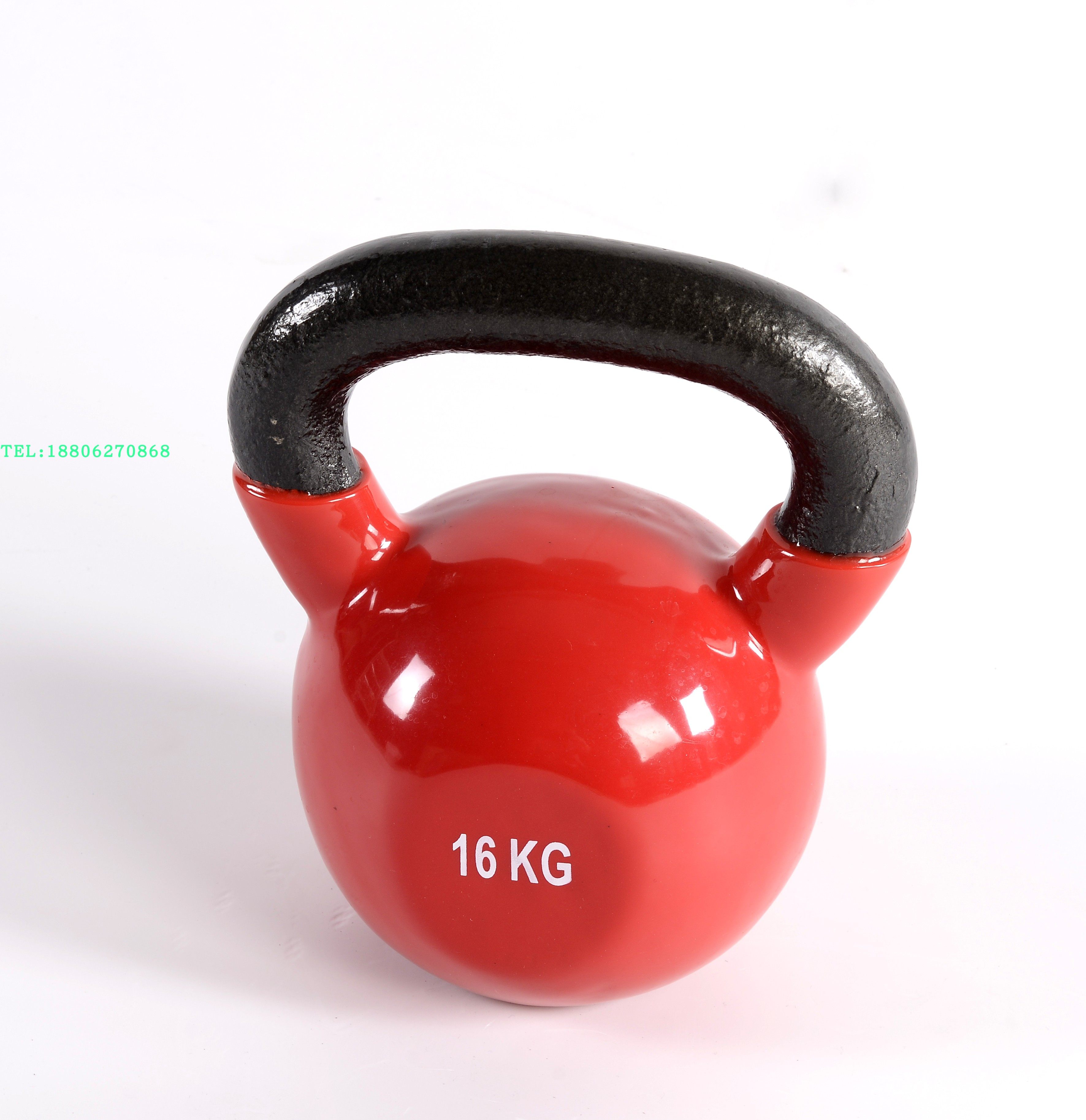 壶铃竞技浸塑包胶壶铃