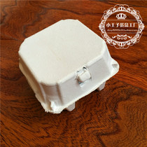 4 pulp egg box egg box with cover pulp egg tray transport 4 soil egg packaging box gift box