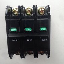 Mitsubishi old-fashioned black BH100-SP big screw 100A circuit breaker DZ12-60 Air switch 1P 2P 3P