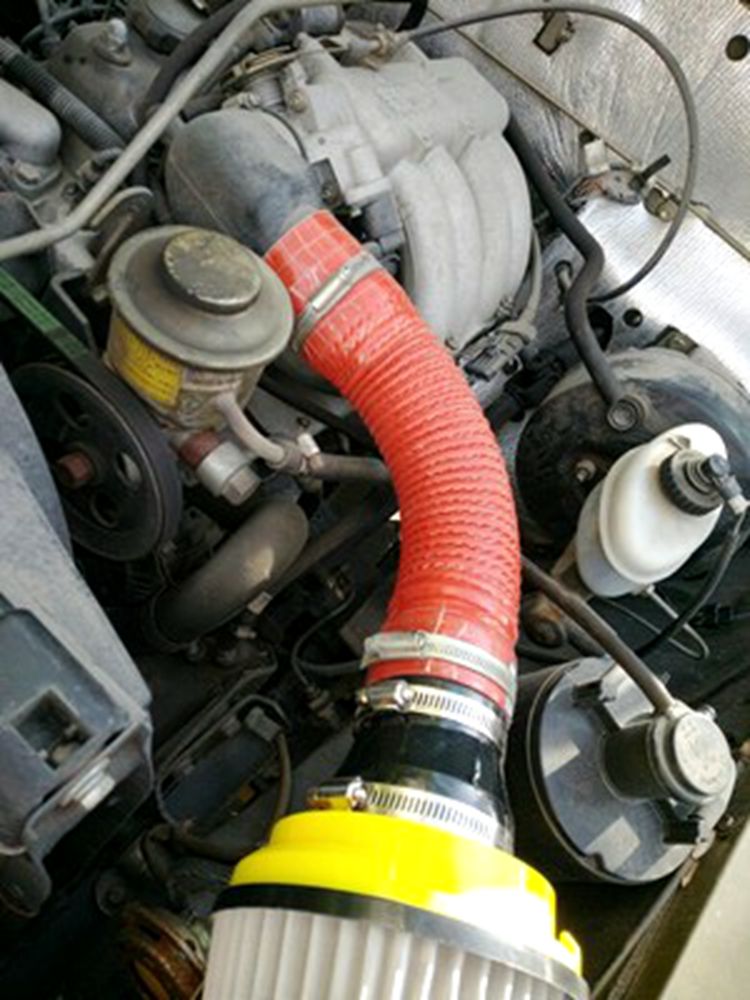 Sửa đổi dòng chảy cao thép không gỉ nấm đầu xe air intake sửa đổi phần 65 MÉT lọc nấm head nâng điện