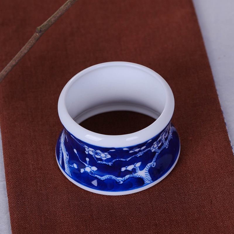 Jingdezhen ceramic filter) hand - made tea tea kung fu tea tea tea accessories wire mesh filter