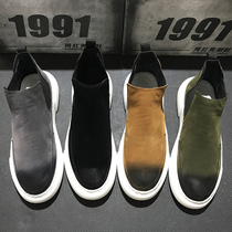 Spirit Small Group Shoes Mens Shoes Mens Shoes Mens Board Shoes Mens Cotton Shoes Mens Winter Warm Plus Suede Thickening A Foot Pedal Mens Shoes