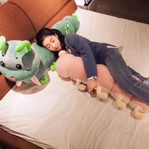 Sleeping Clip Feet Holding Pillows Girls Sleeping Nets Red Ultra Soft Cute Caterpillar Cloth Dolls Long strips of large plush Toys