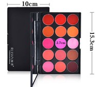 Lipstick Pan 15 Color Shadow Building Makeup School Beginner Lipstick Pan Lip Gloss lip Frozen Box Color Makeup Lipstick