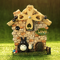 Creative Valentines Day rotating music box Childrens Birthday gift girl Chinchilla music box Sky City ornaments