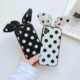 iPhoneXSMAX applies to wave point XR mobile phone shell bowknot Apple 7/8plus glass protective cover 6s iPhoneXSMAX applies to wave point XR mobile phone shell bowknot Apple 7/8plus glass protective cover 6s