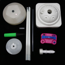 Balloon arch shelf Pole base Ring buckle Wedding birthday balloon accessories Column door bracket decoration arrangement