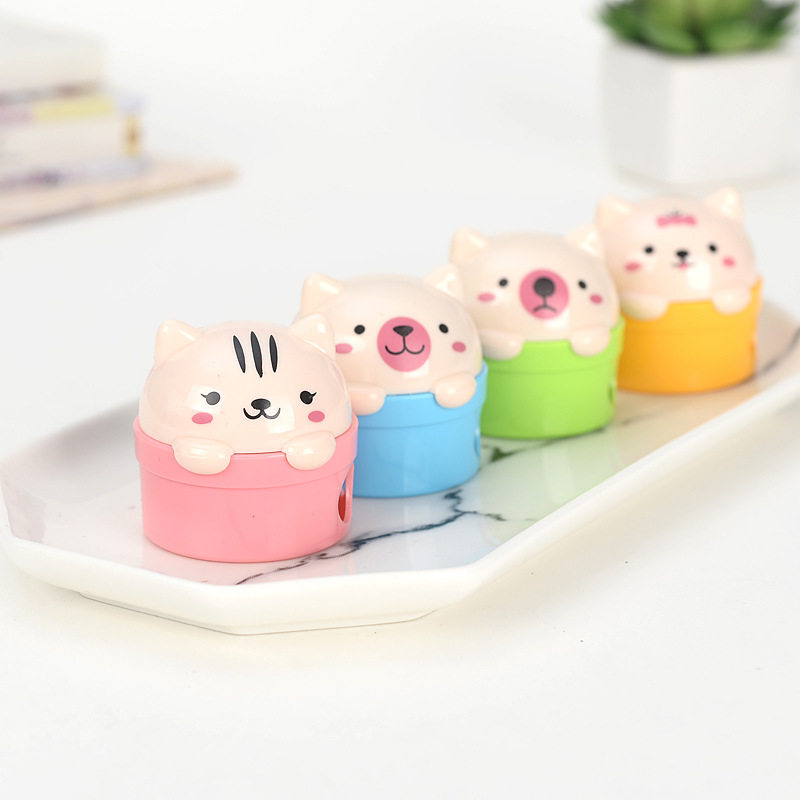 cartoon pencil sharpener pencil sharpener pencil sharpener pupils pencil sharpener school supplies stationery prize kindergarten gift