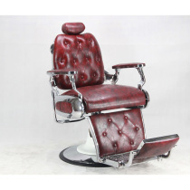 Hair salon mens oil head chair Hair salon special barber shop hair cutting big chair beauty can be put down chair high-end customization