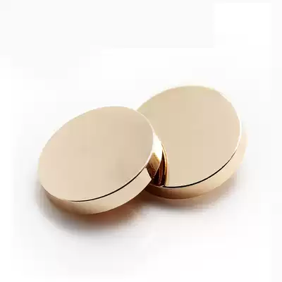 Jinda buttons, buttons, men's and women's shirts, clothes, metal buttons, high-end round coats, windbreakers, golden buttons