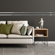 Self-adhesive acrylic decorative strip ceiling ceiling TV wall with backglue mirror strip waist line wall sticker 3d solid