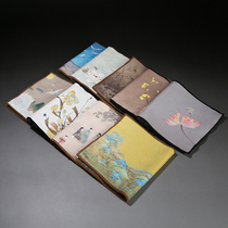 Tea towels Absorbent Thickened Pure Cotton Nourishing Pot towel Double Sided Table Cloth Dry Tea Mat Tea Mat Tea Mat Accessories Towels