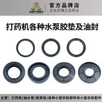 Three-cylinder plunger pump dosing machine sprayer sealing ring water seal V type groove O-ring drumbeat pump head accessory repair bag