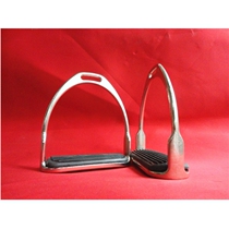 Special price stirrup 12 5cm electroplating stirrup Gold Silver Saddle footrest equestrian supplies
