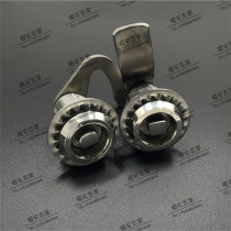 304 stainless steel MS816 triangular key lock telescopic swivel tongue lock compression distribution box lock electric cabinet door lock