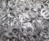 Orthchen manufacturer direct sales 304 stainless steel DIN25201 double stack self-lock gasket anti-loose gasket locking washer