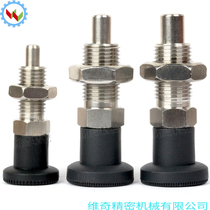 Knob plunger spring positioning pin indexing pin automatic reset type plunger stainless steel positioning column pull pin