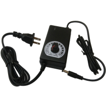 Moxibustion smoke extractor adapter speed control 3-12 volt DC fan power supply 2 amp 3 amp voltage regulation variable speed universal multi-purpose