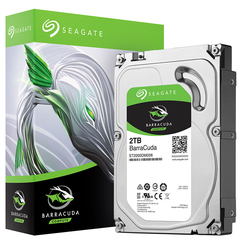 wucang shipping seagate / seagate st2000dm006 2tb desktop mechanical hard disk 2t can be monitored