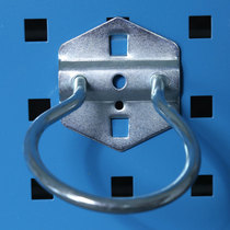 Workbench hanging plate hook Tool holder Square hole 100-page hook Hanging plate parts hook Single hole double hole hook