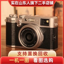 Second-hand Fujifilm Fuji X100f camera X100F X100T x100v National Bank retro side axis